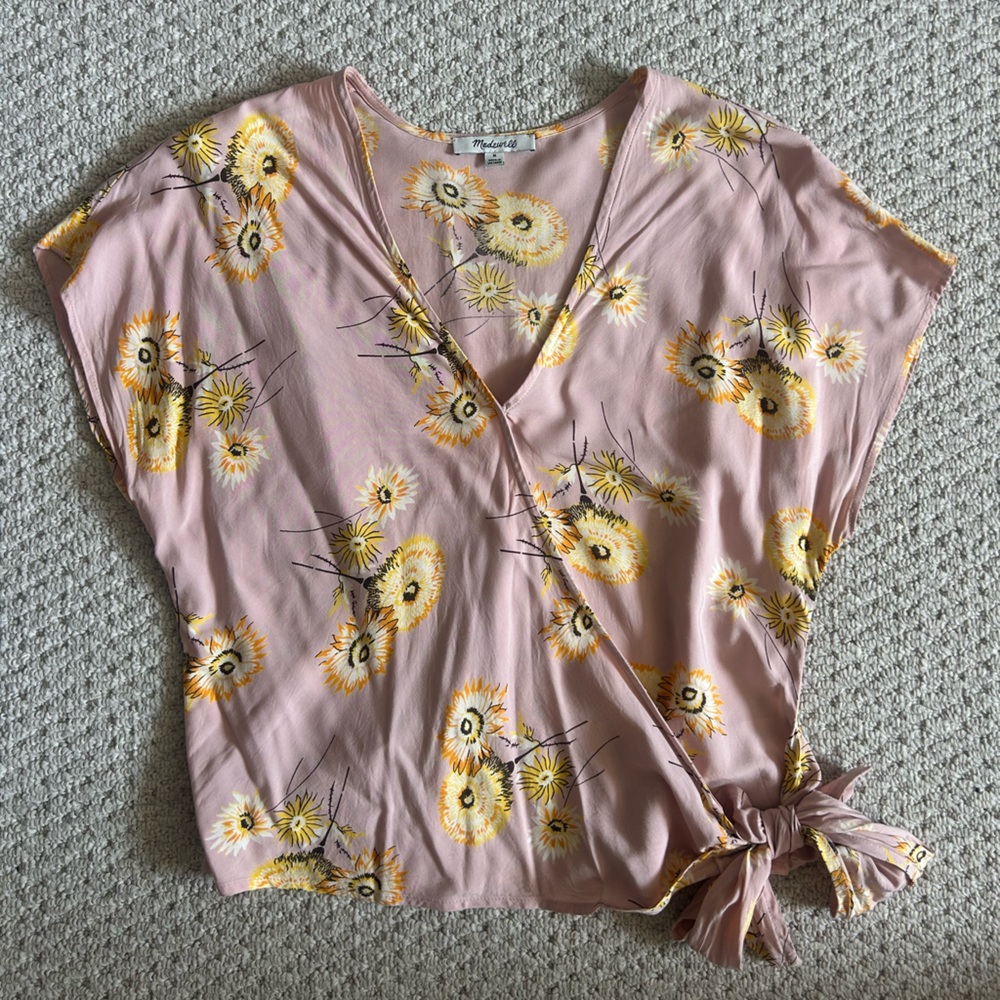 Madewell Wrap Top